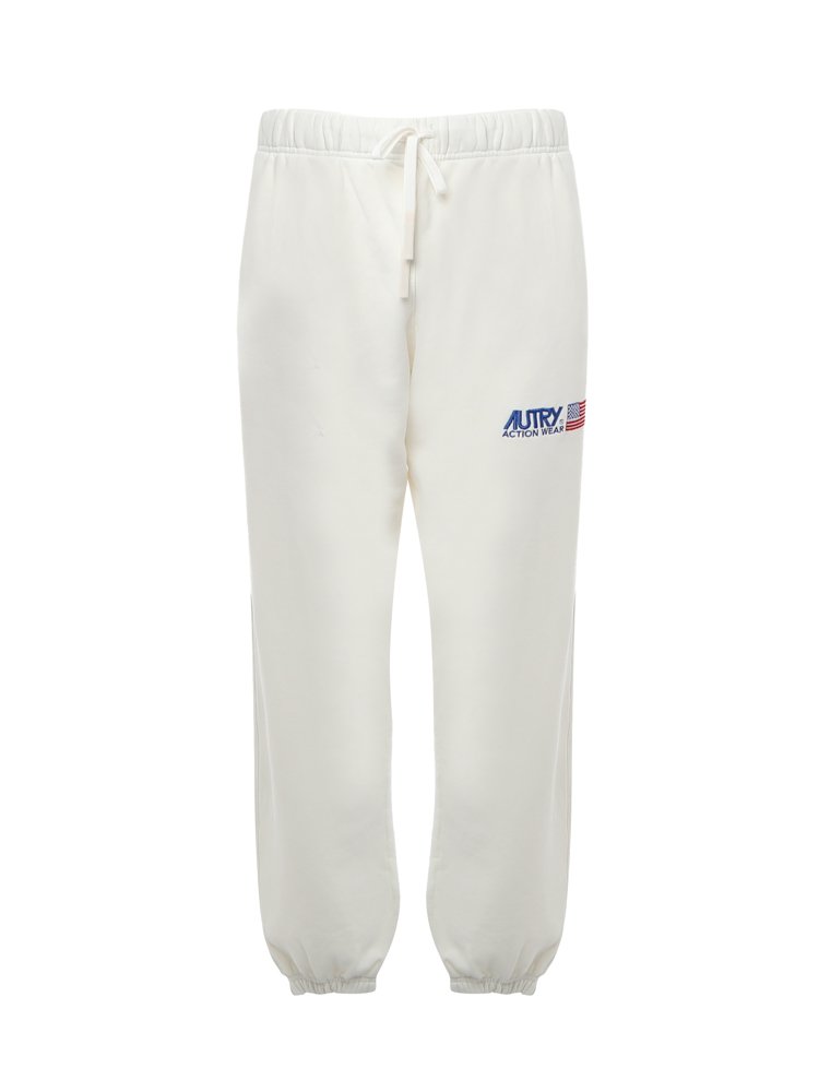 Autry Logo Embroidered Drawstring Track Pants