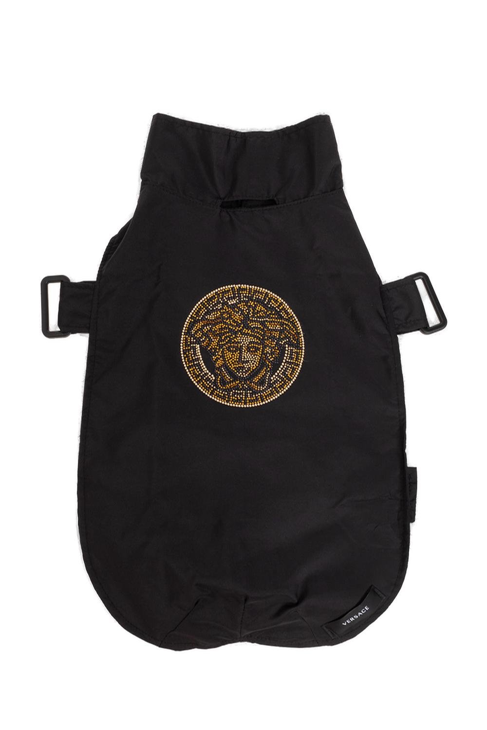 Versace Medusa Head Embellished Dog T-Shirt