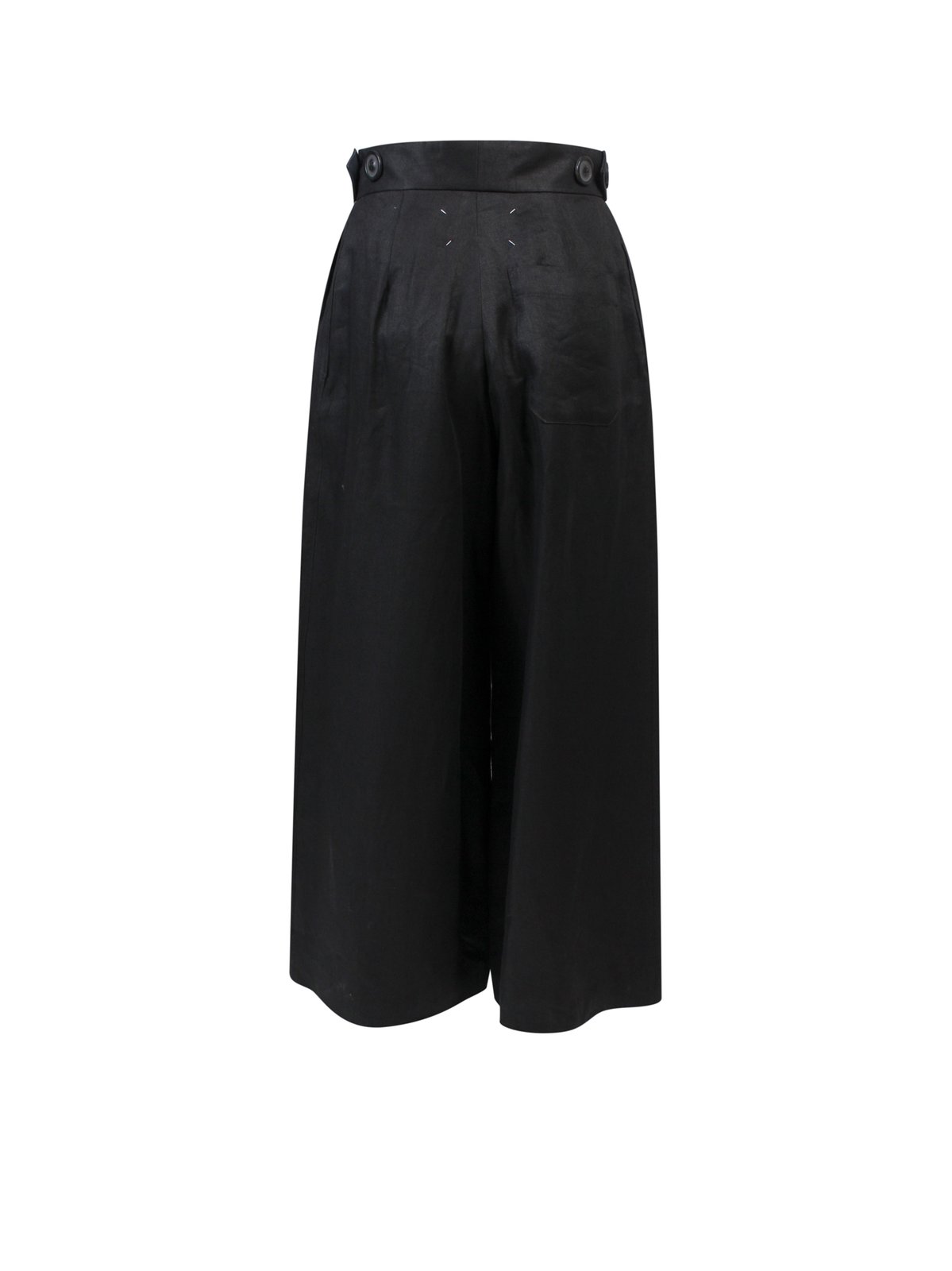 Maison Margiela High Waist Wide Leg Trousers