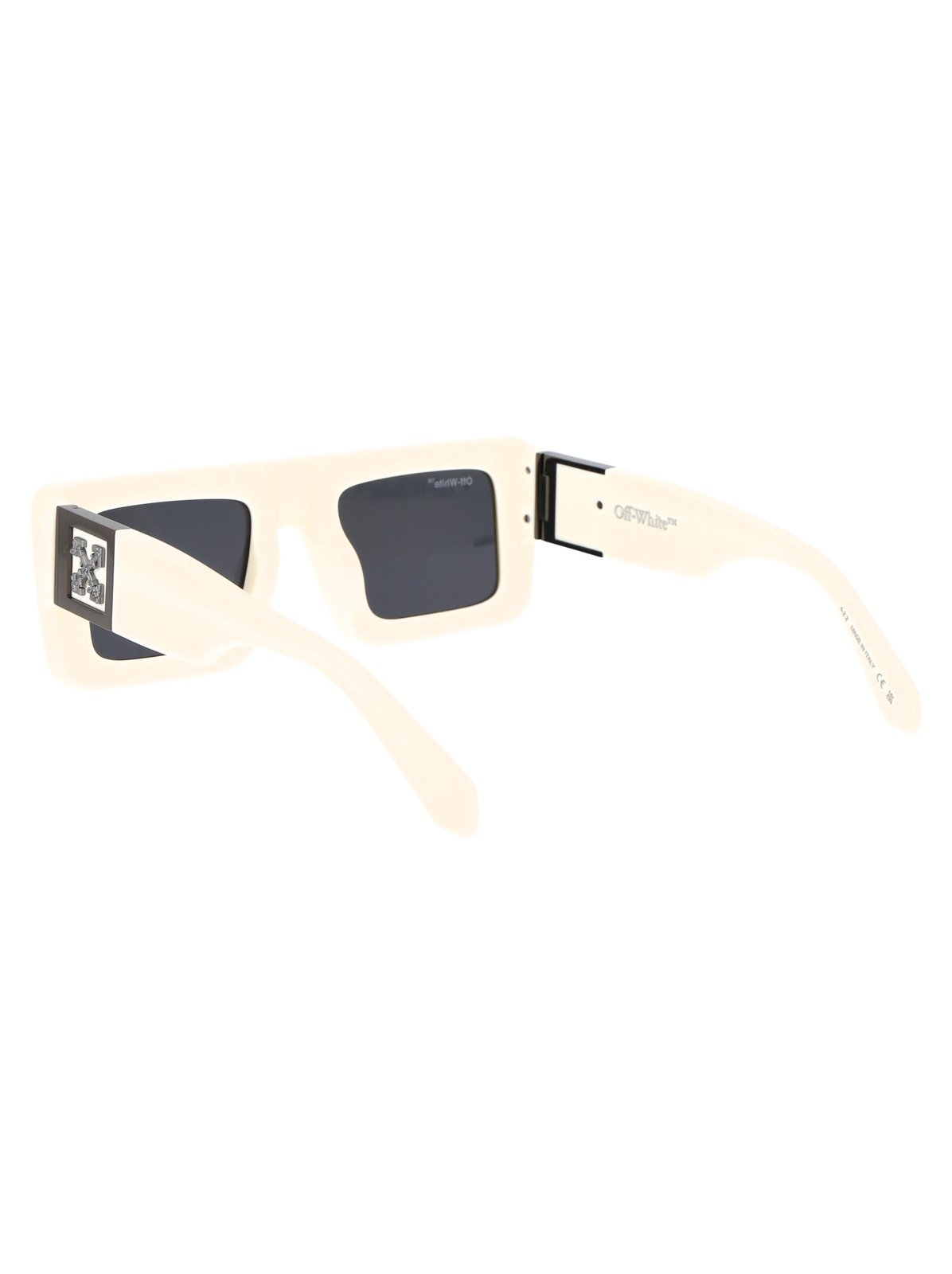 Off-White Leonardo Rectangular Frame Sunglasses 1 Off-White Leonardo Rectangular Frame Sunglasses