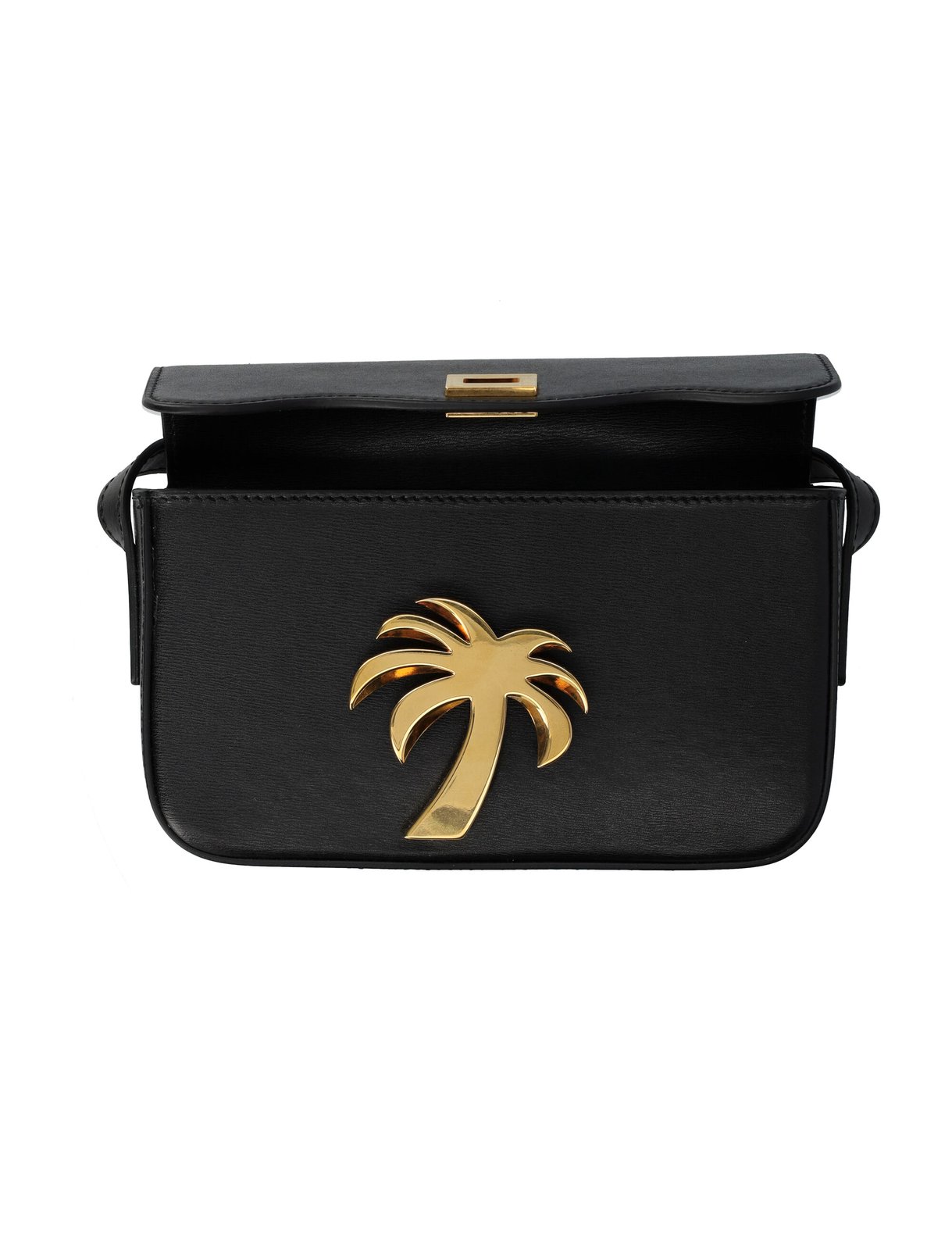 Palm Angels Palm Tree Plaque Shoulder Bag