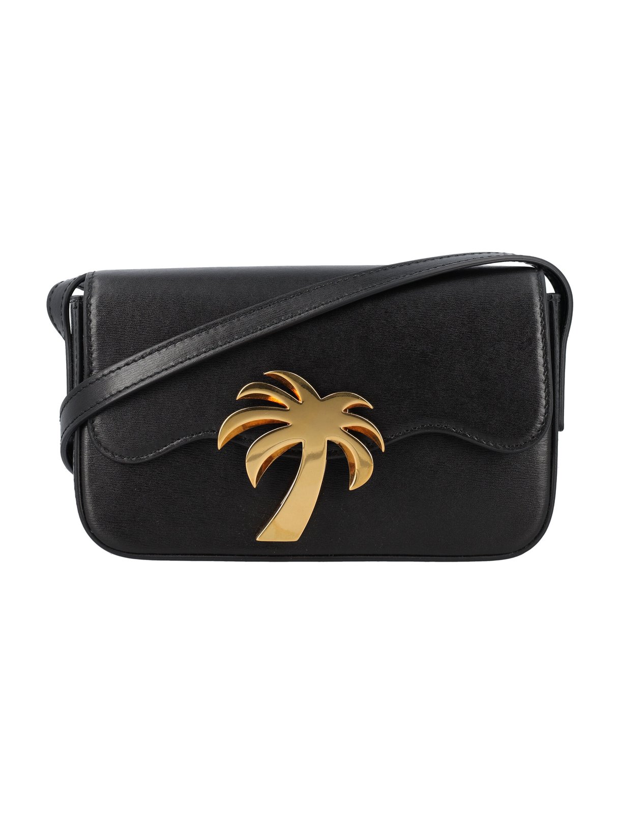 Palm Angels Palm Tree Plaque Shoulder Bag