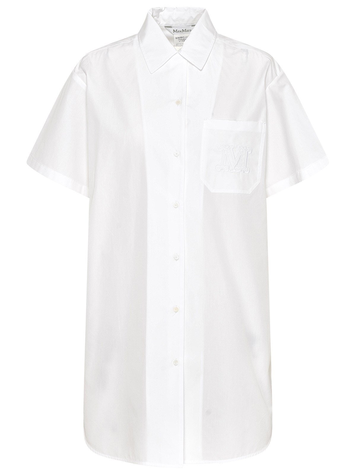Max Mara Short Sleeved Shirt Dress 2 Max Mara Short Sleeved Shirt Dress
