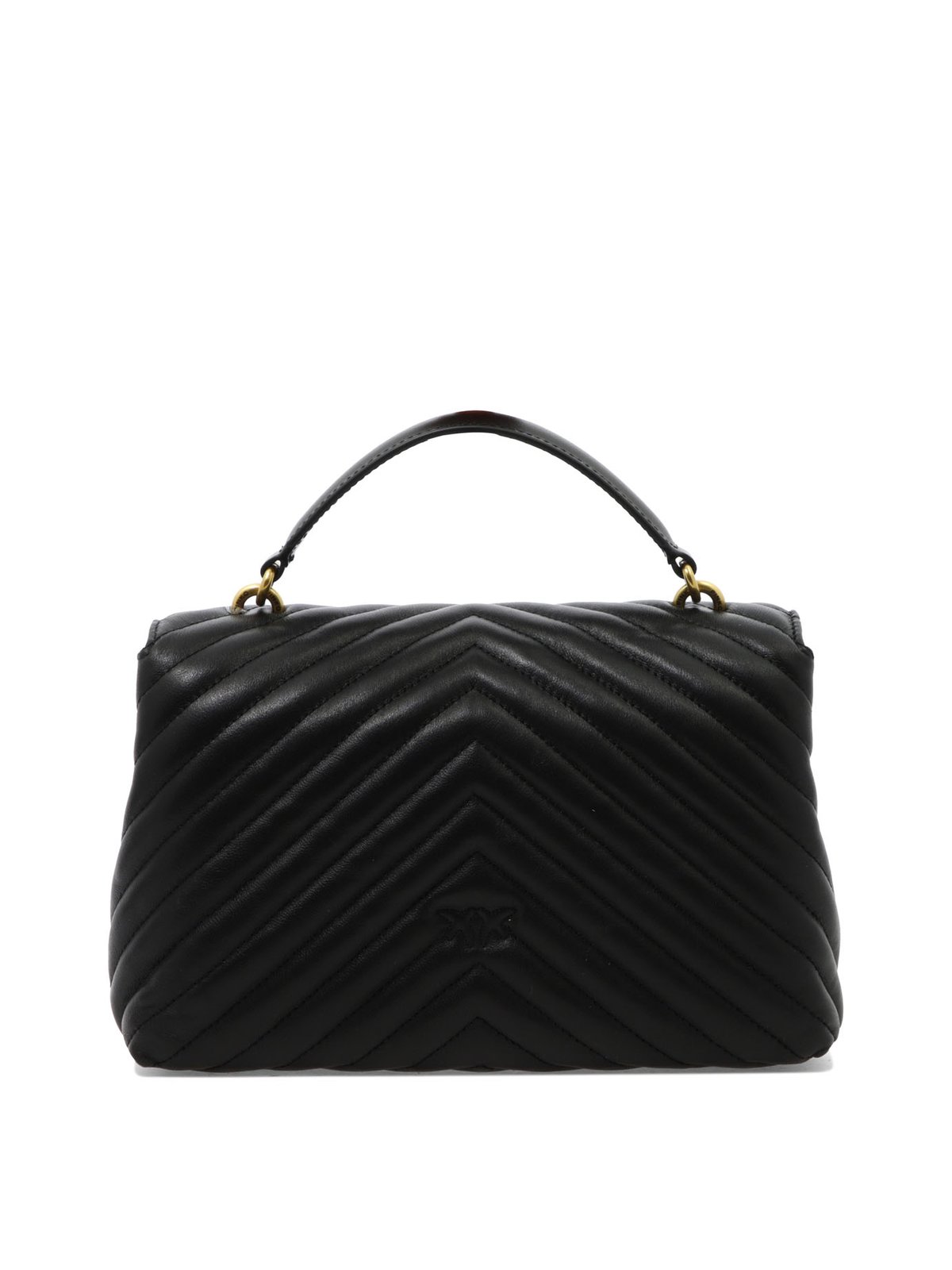 Pinko Lady Love Puff Chevron Mini Crossbody Bag
