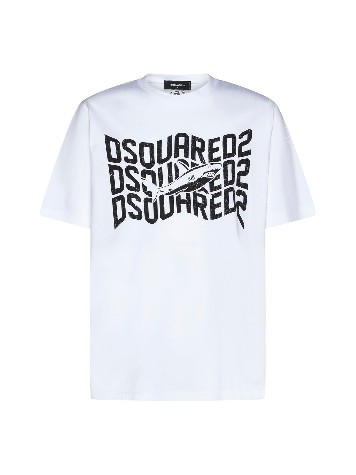Dsquared2 Logo Printed Crewneck T-Shirt