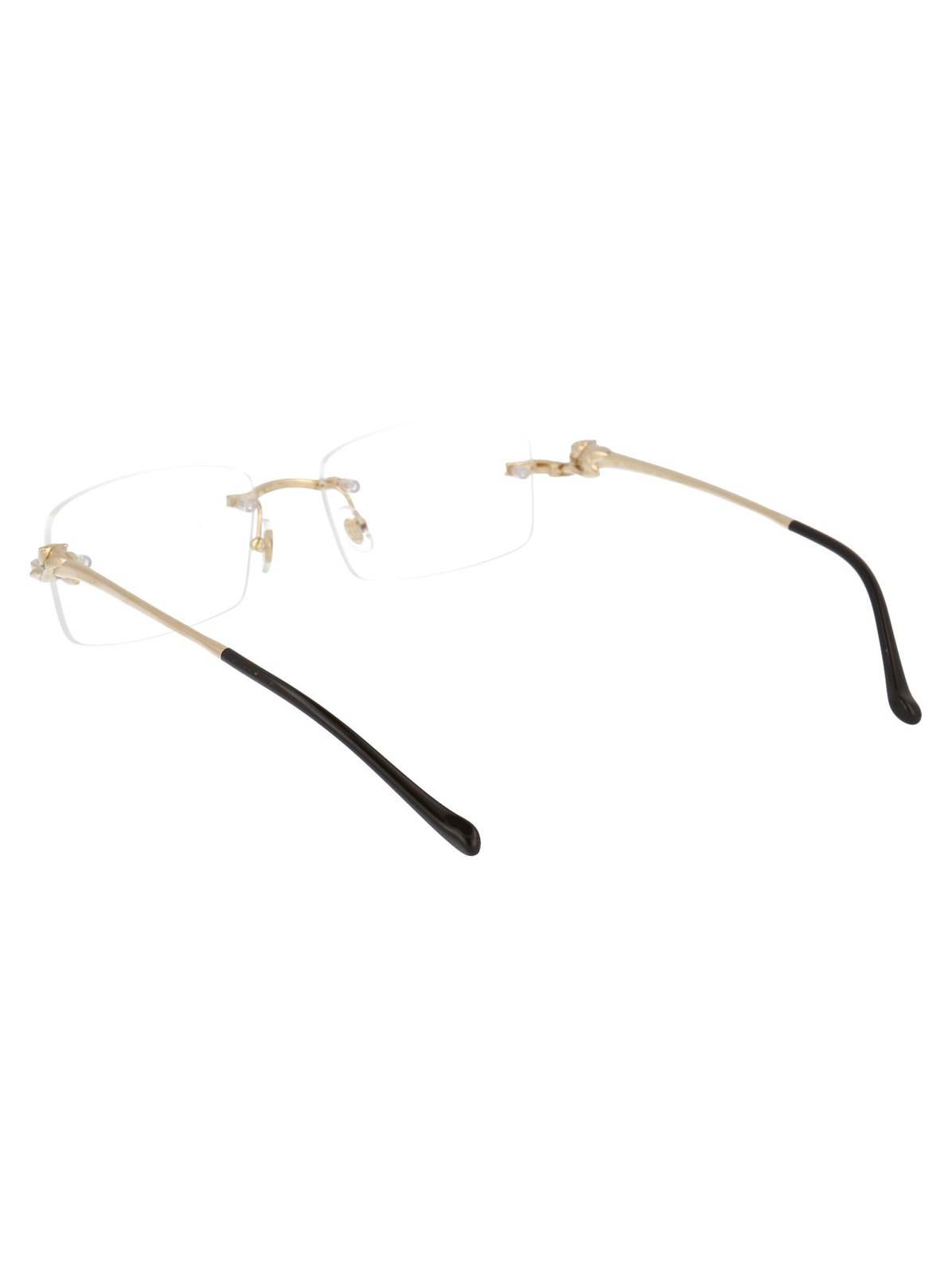 Cartier Rectangular Frameless Glasses