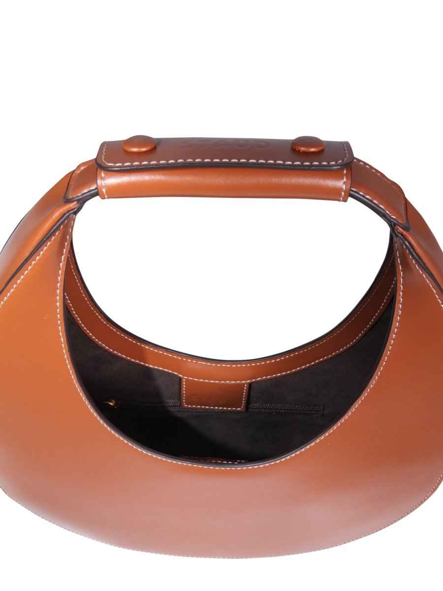 Staud Moon Logo Debossed Tote Bag