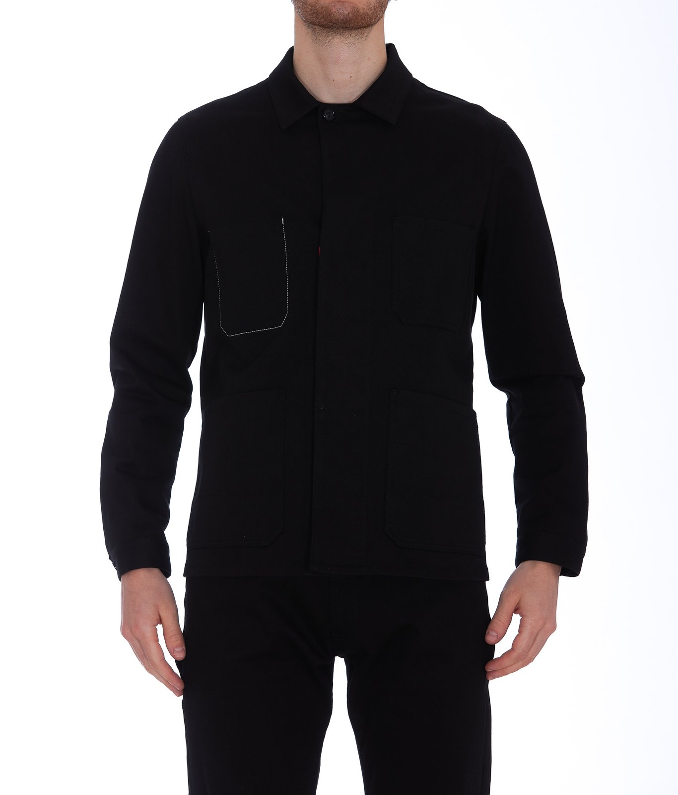 Alexander McQueen Logo Print Long-Sleeve Shirt