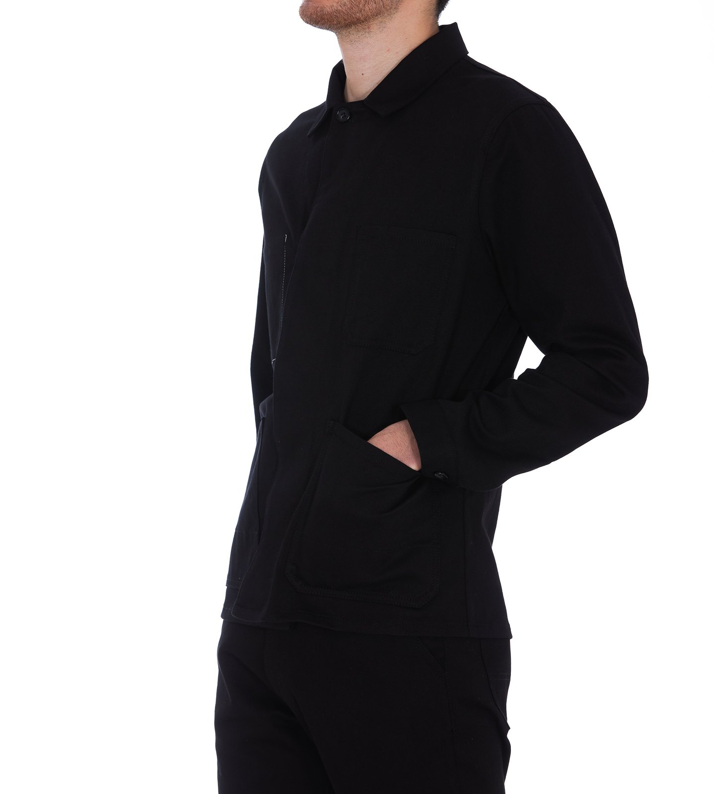 Alexander McQueen Logo Print Long-Sleeve Shirt