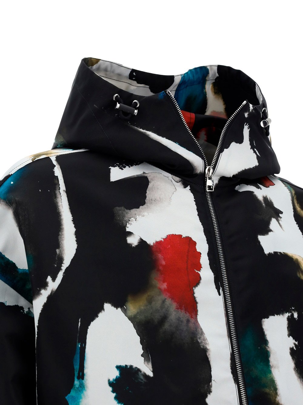 Alexander McQueen Zip-Up Long-Sleeved Windbreaker