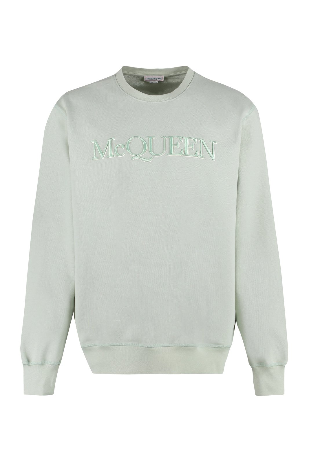 Alexander McQueen Logo Embroidered Crewneck Sweatshirt