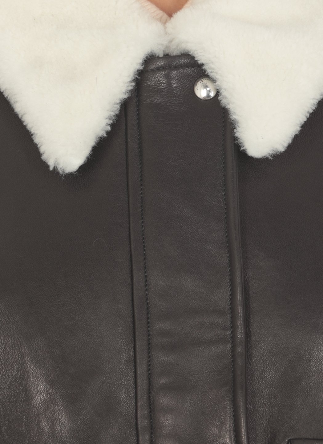 Khaite Shellar Leather Jacket
