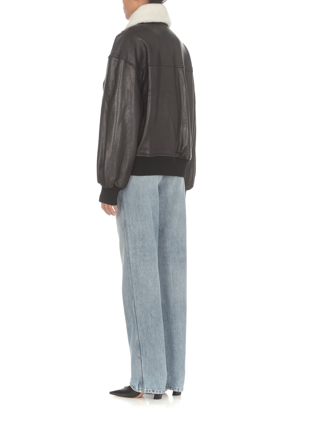 Khaite Shellar Leather Jacket 4 Khaite Shellar Leather Jacket