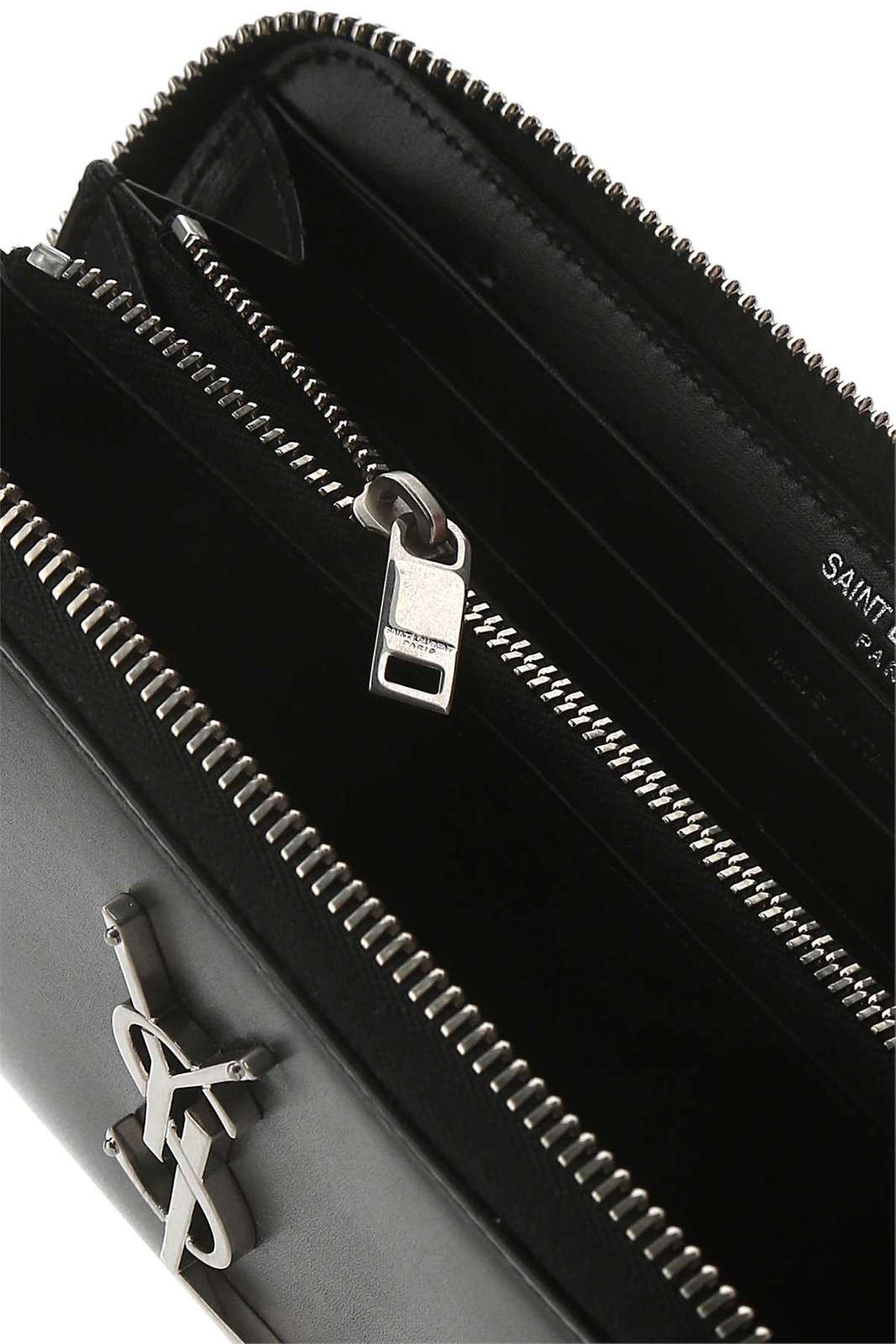 Saint Laurent Monogram Zip Around Wallet