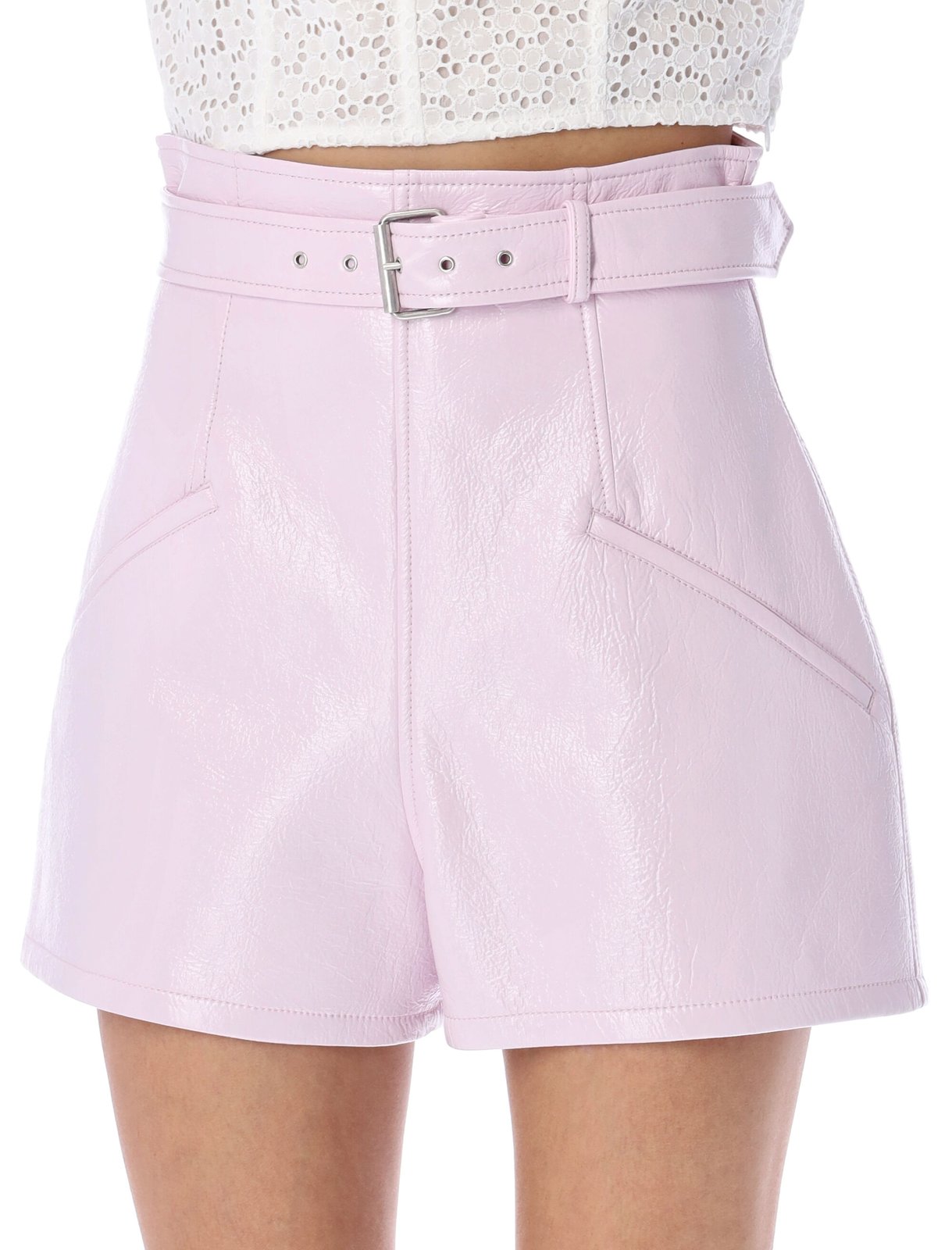 Philosophy Di Lorenzo Serafini High-Waisted Shorts