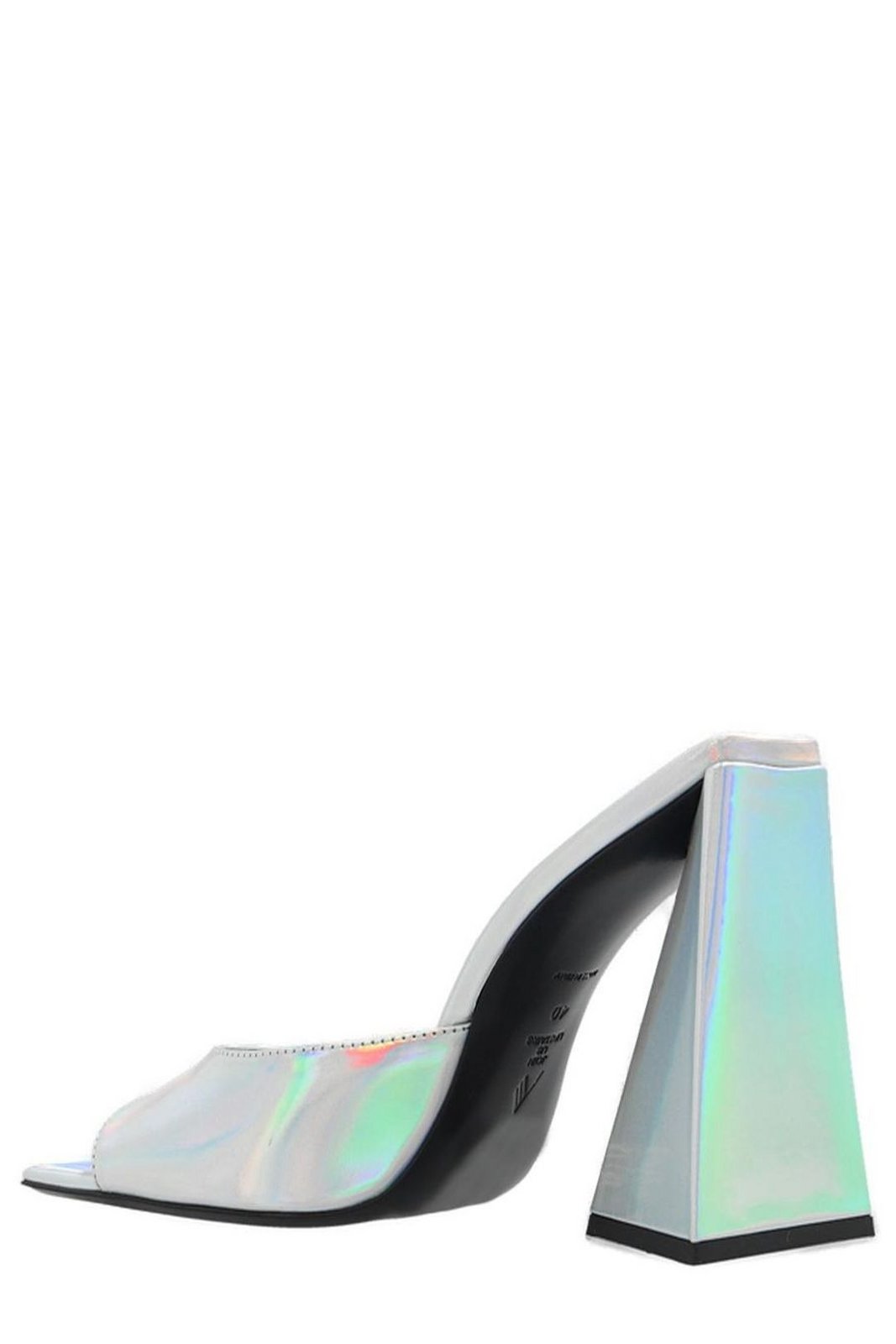 The Attico Devon Square Toe Slip-On Mules