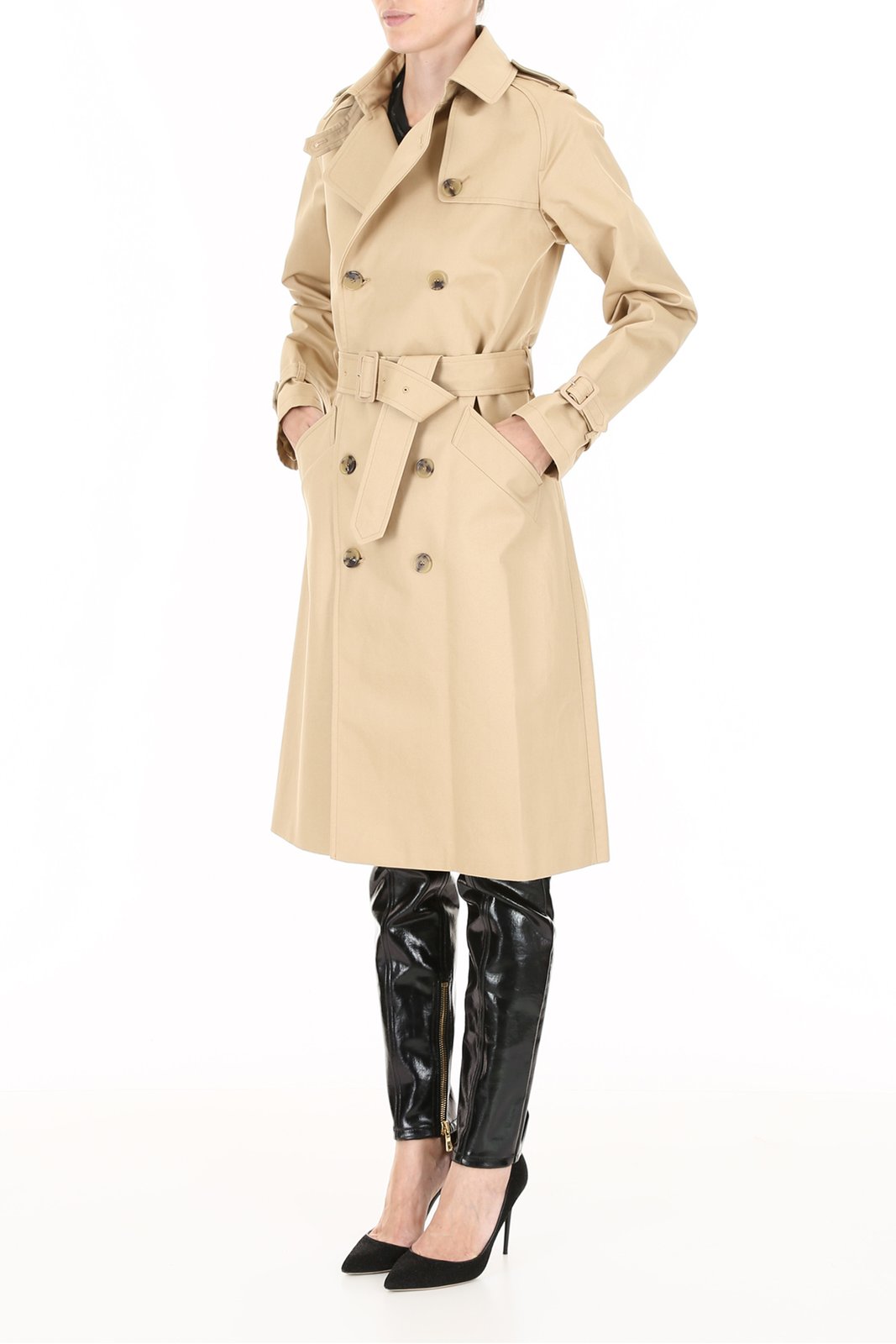 A.P.C. Greta Long-Sleeved Trench Coat