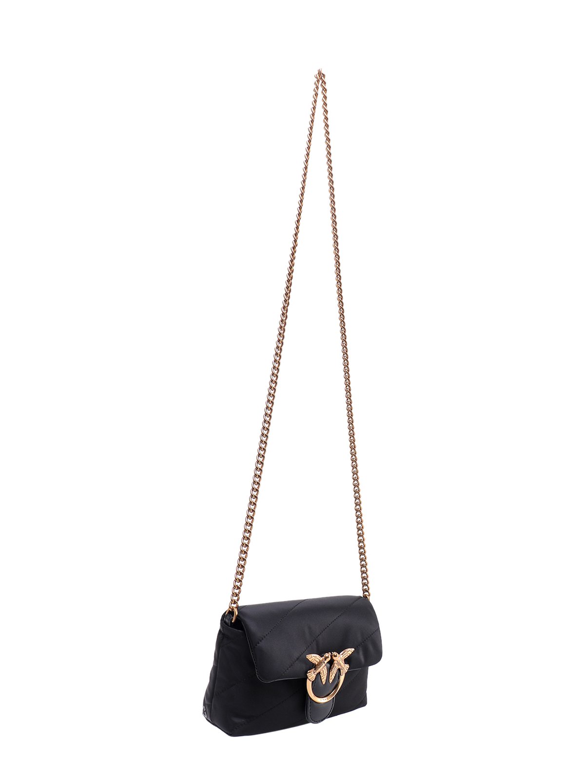 Pinko Baby Love Chain-Linked Crossbody Bag