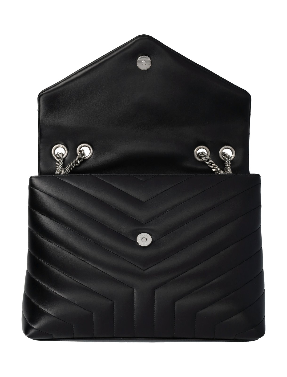 Saint Laurent Loulou Medium Quilted Shoulder Bag