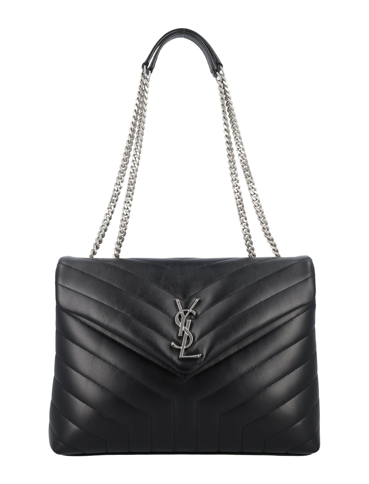 Saint Laurent Loulou Medium Quilted Shoulder Bag