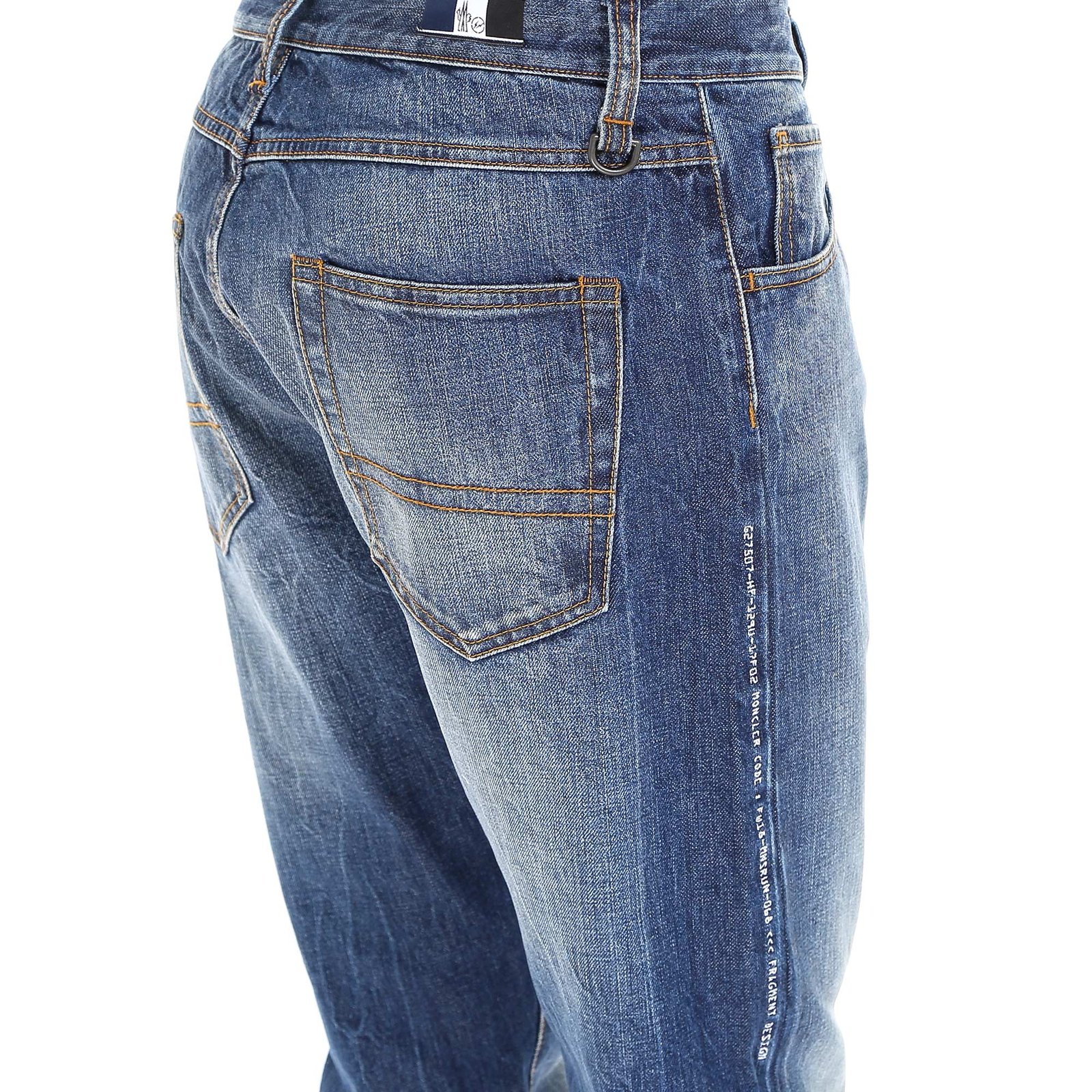 Moncler X Fragment Hiroshi Fujiwara Straight Leg Jeans