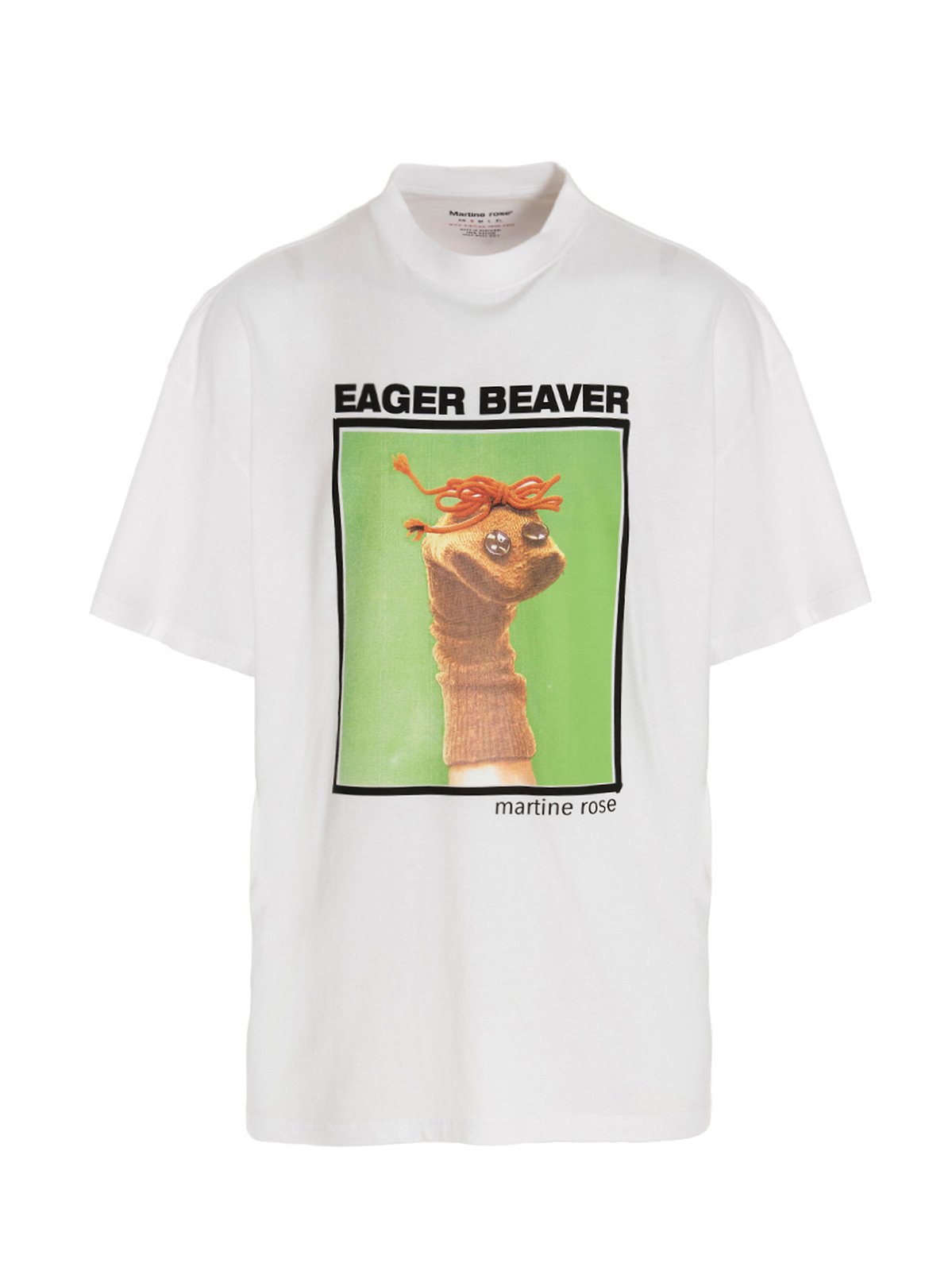 Martine Rose Eager Beaver Crewneck T-Shirt