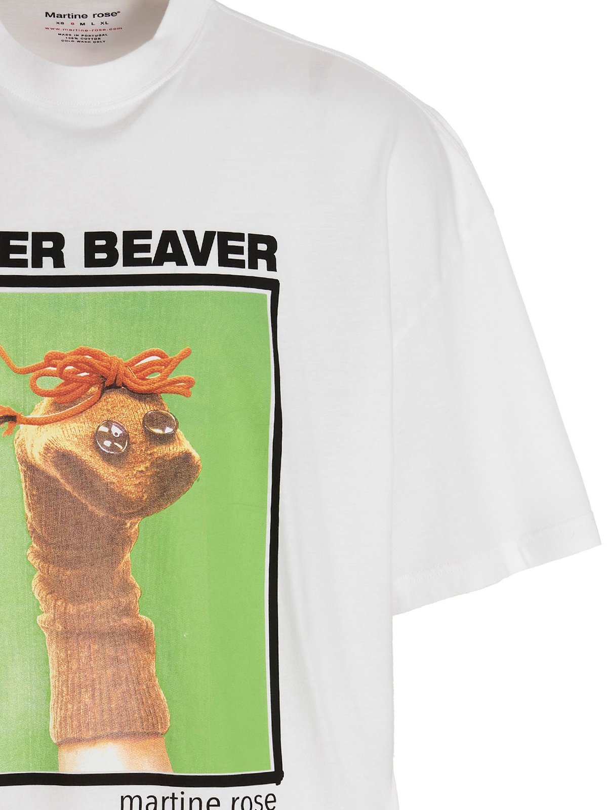 Martine Rose Eager Beaver Crewneck T-Shirt 4 Martine Rose Eager Beaver Crewneck T-Shirt