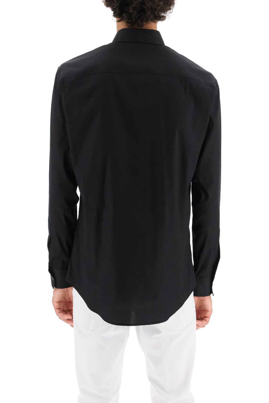 Dsquared2 Logo Printed Long Sleeved Shirt 4 Dsquared2 Logo Printed Long Sleeved Shirt