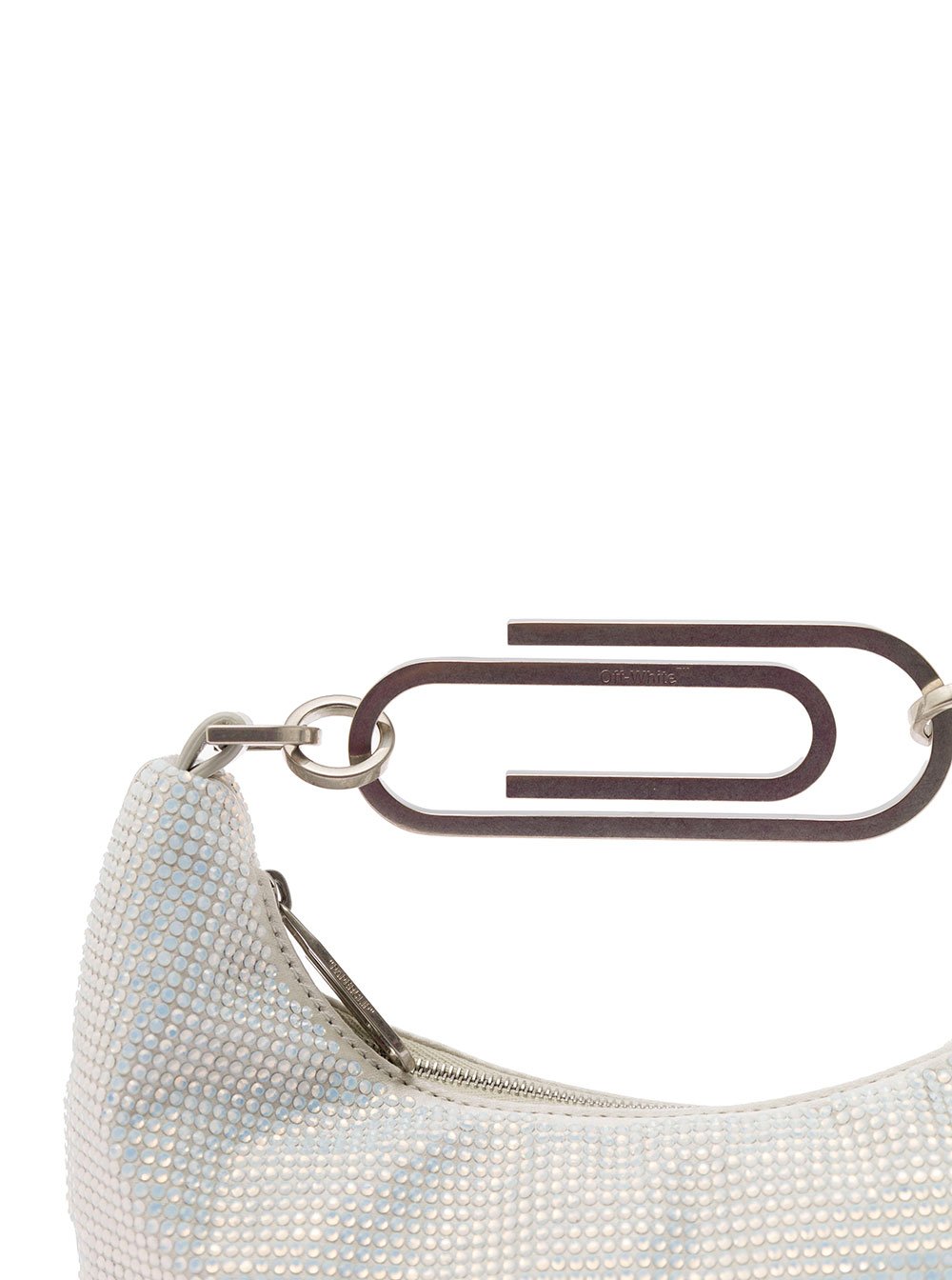 Off-White Paperclip Hobo Strass 20 Tote Bag