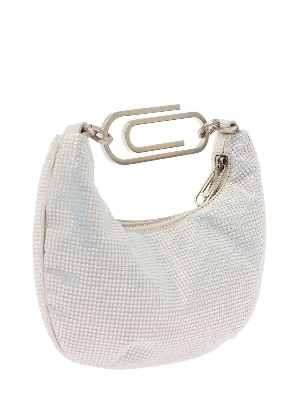 Off-White Paperclip Hobo Strass 20 Tote Bag