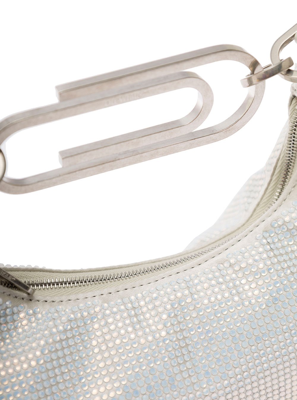 Off-White Paperclip Hobo Strass 20 Tote Bag