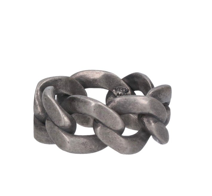 Maison Margiela Logo Engraved Ring