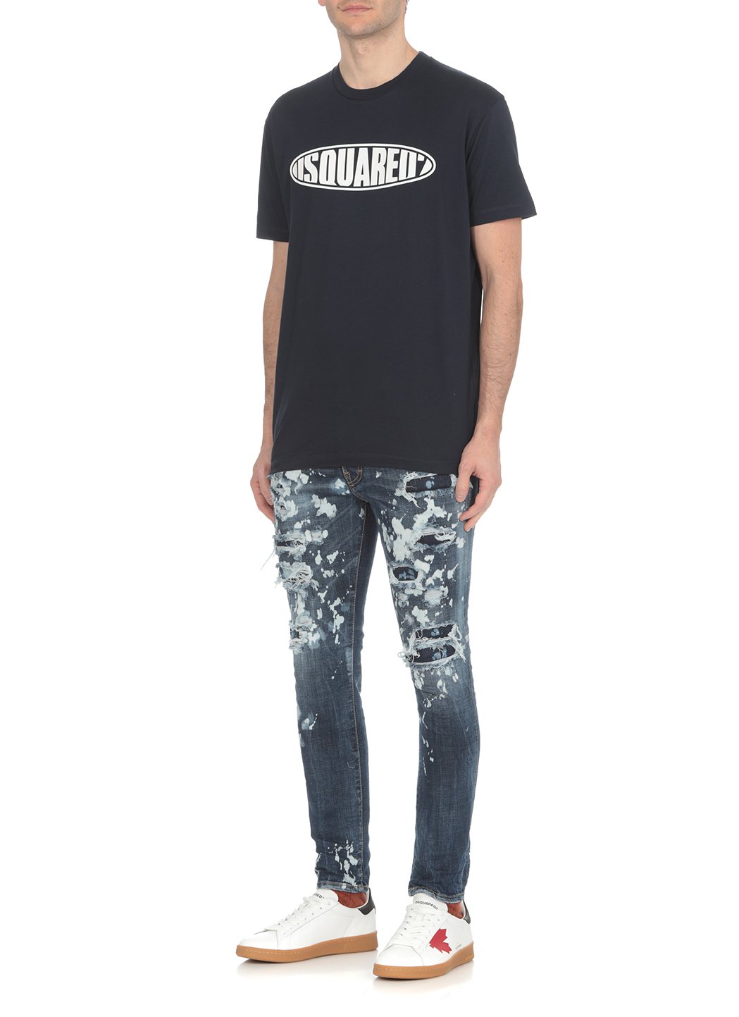 Dsquared2 Logo-Printed Crewneck T-Shirt 3 Dsquared2 Logo-Printed Crewneck T-Shirt