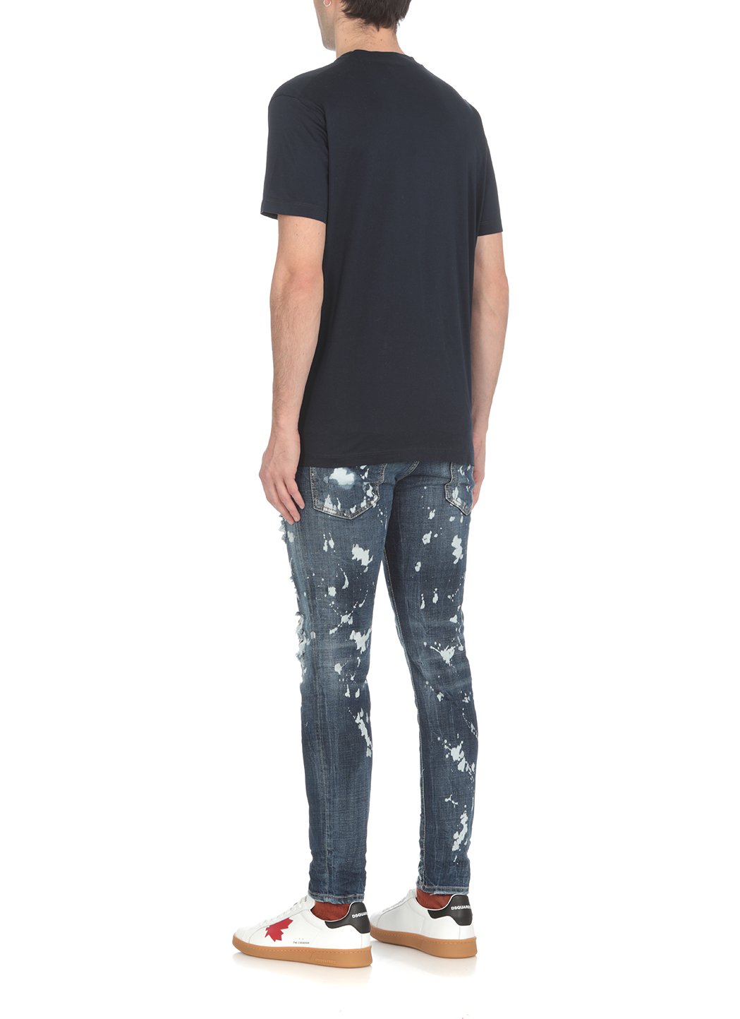 Dsquared2 Logo-Printed Crewneck T-Shirt 4 Dsquared2 Logo-Printed Crewneck T-Shirt
