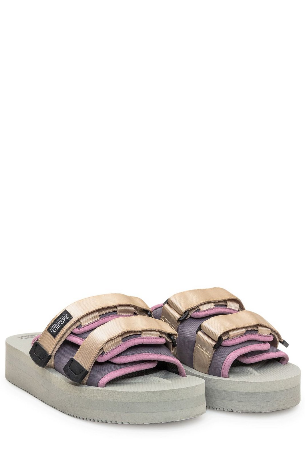 Suicoke Logo Patch Slip-On Sandals
