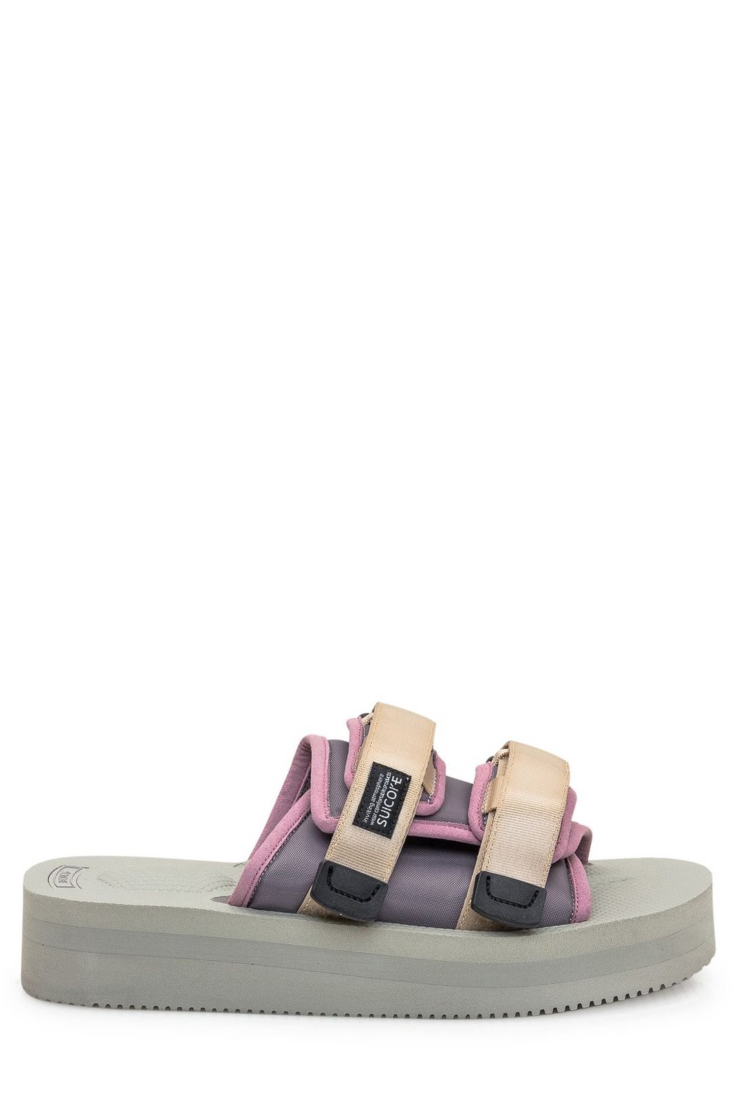 Suicoke Logo Patch Slip-On Sandals