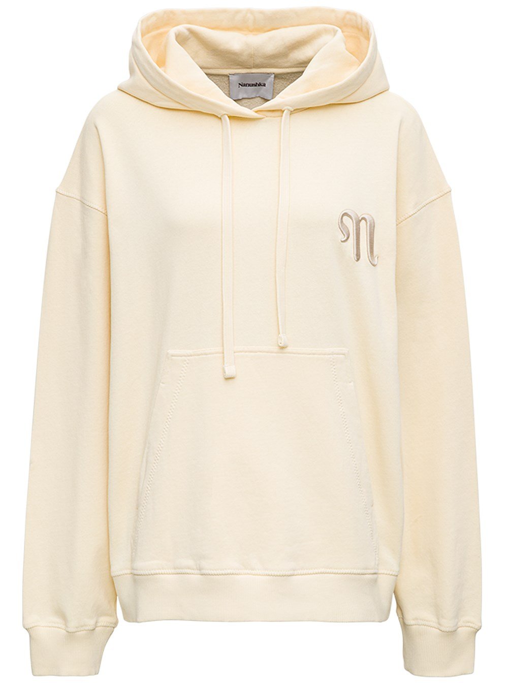 Nanushka Logo Embroidered Hoodie