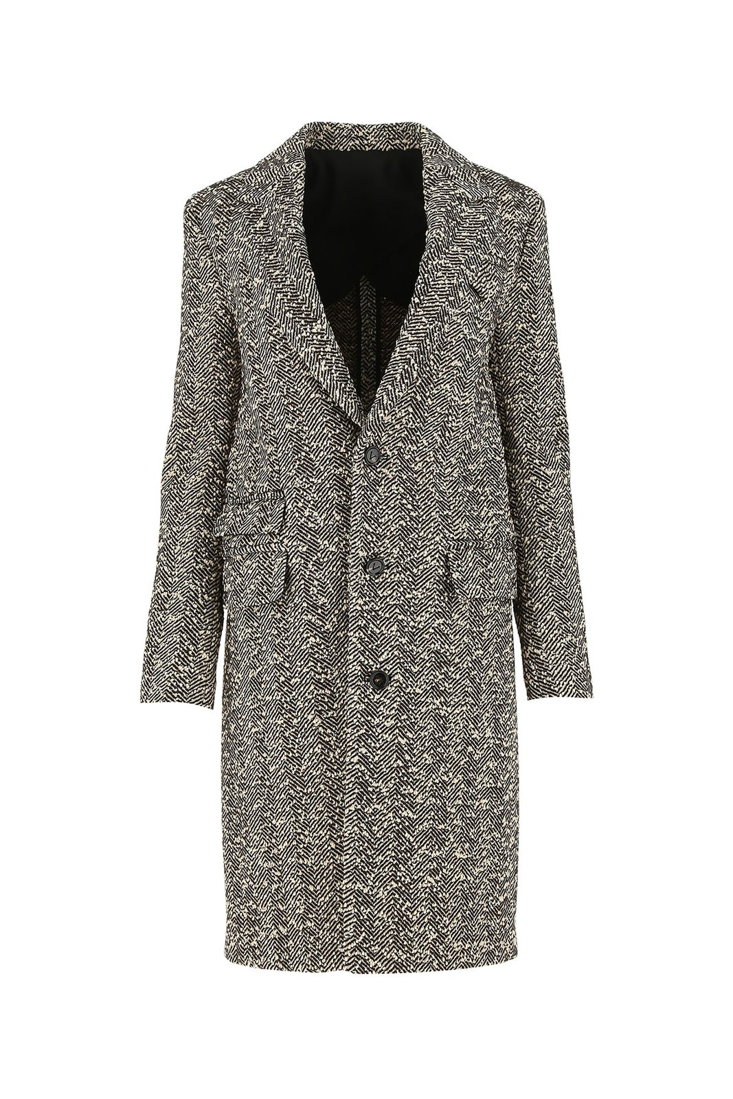 Bottega Veneta Single Breasted Buttoned Coat