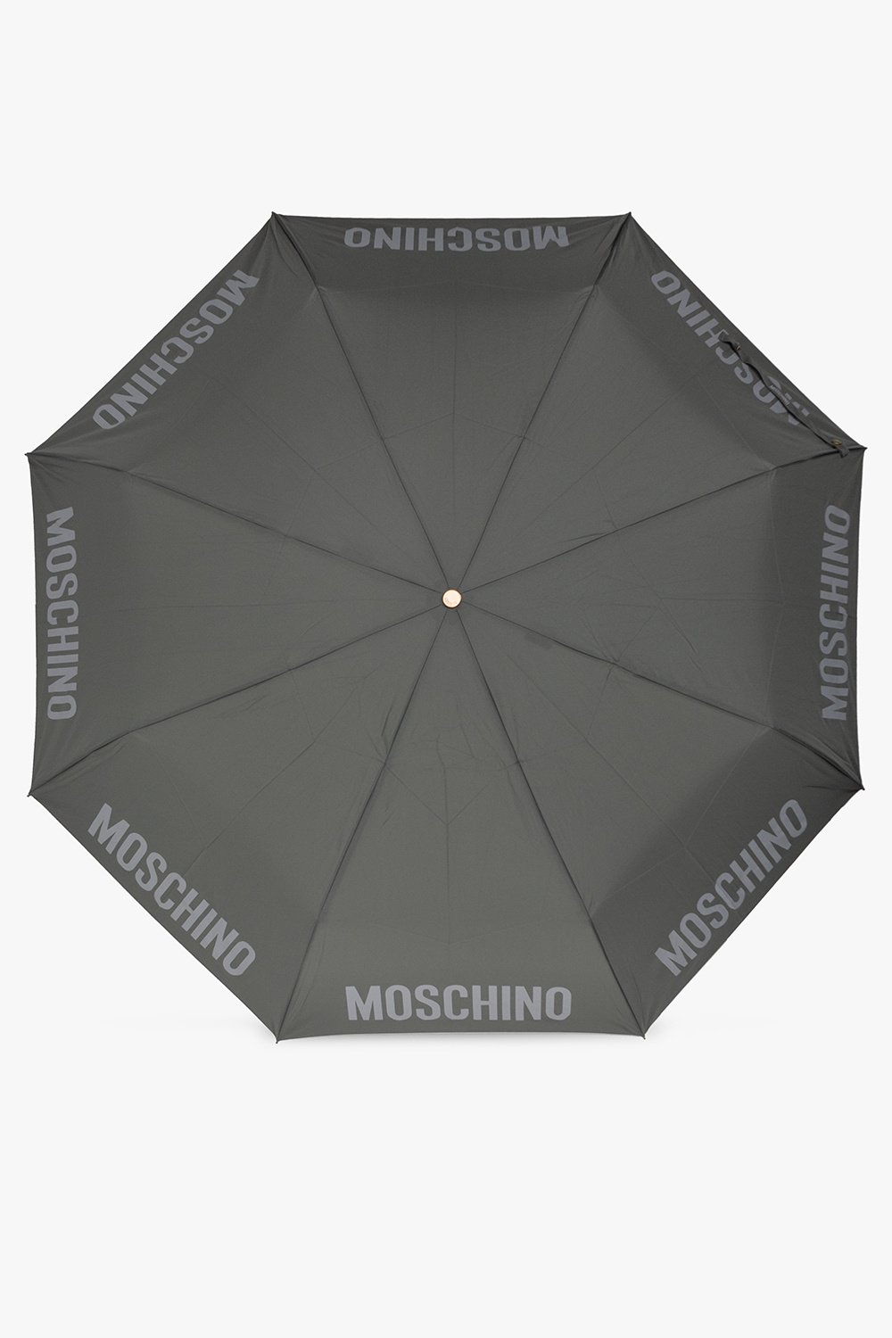 Moschino Logo Printed Folded Umbrella 2 Moschino Logo Printed Folded Umbrella