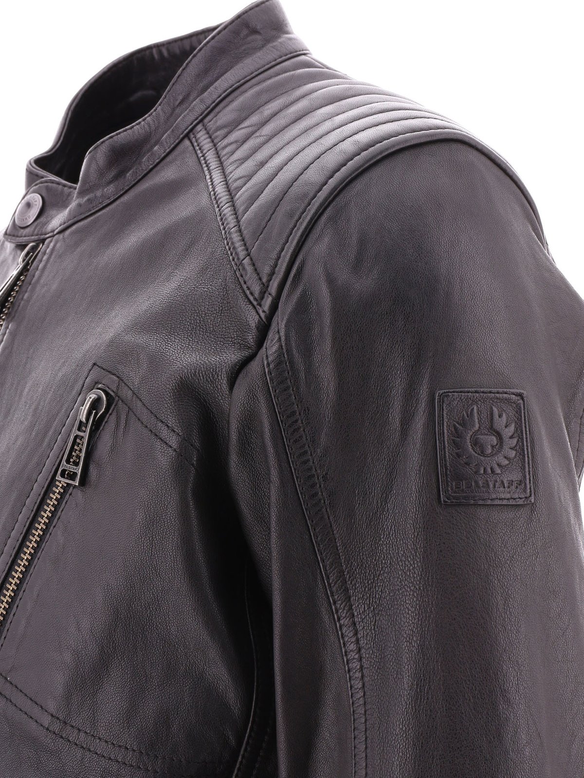 Belstaff V Racer Zipped Leather Jacket