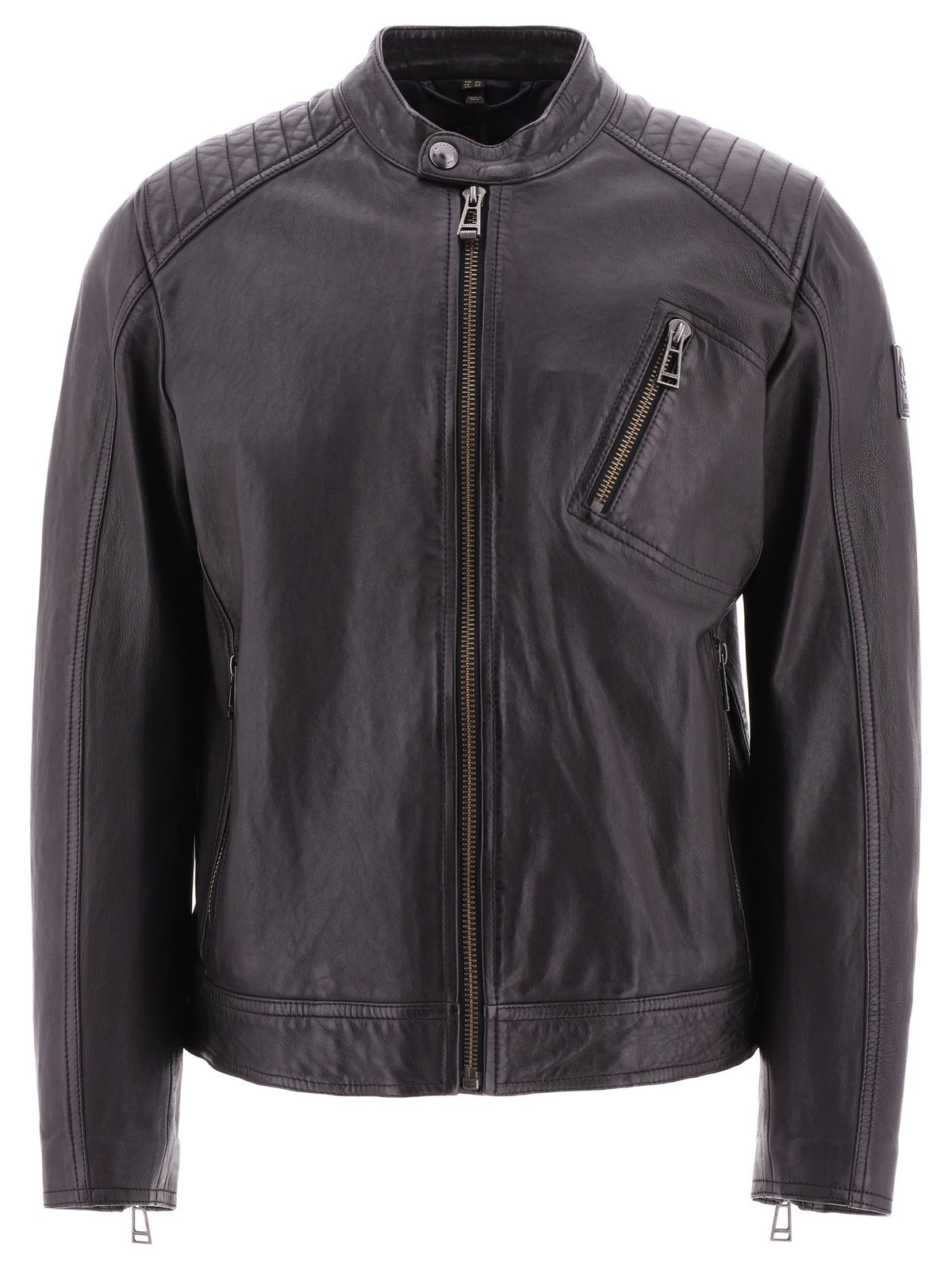 Belstaff V Racer Zipped Leather Jacket