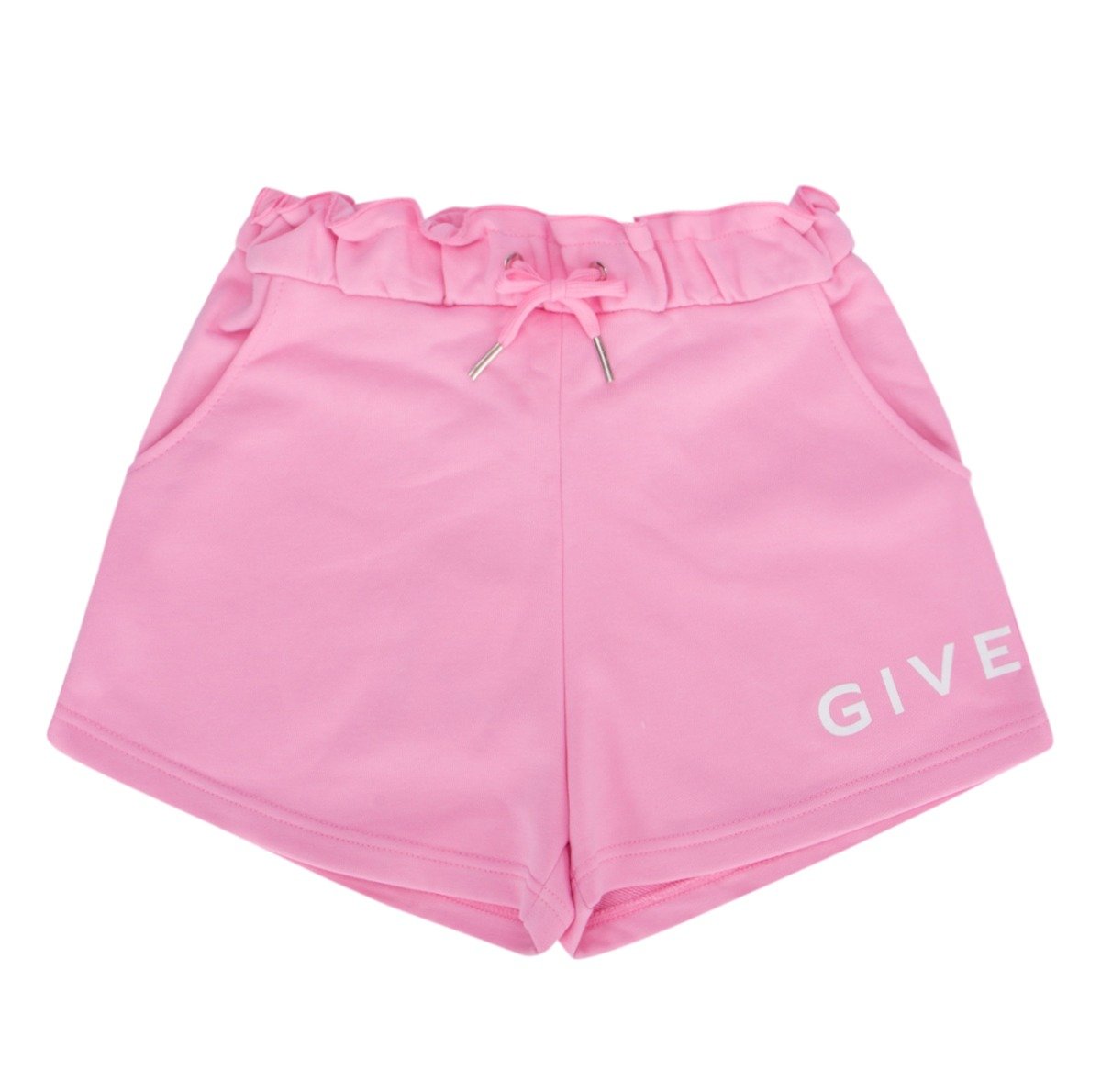 Givenchy Kids Logo Printed Drawstring Shorts