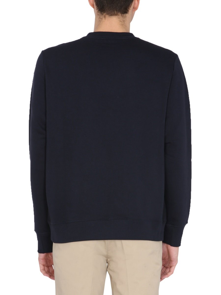 PS Paul Smith Zebra Logo Embroidered Crewneck Sweatshirt
