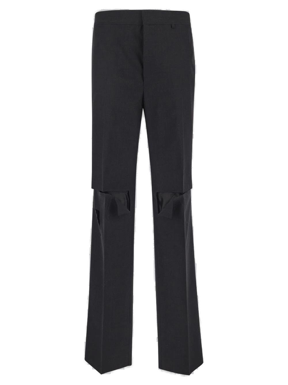 Givenchy Worn Effect Straight-Leg Trousers
