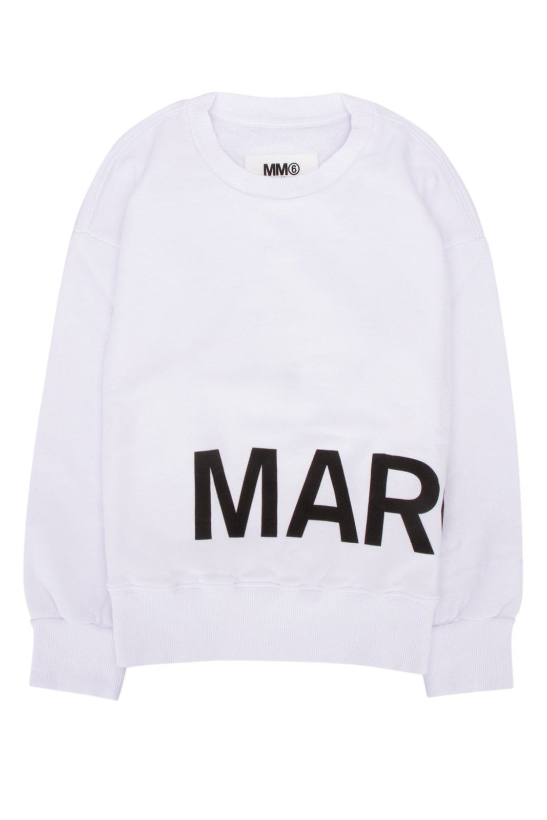 MM6 Maison Margiela Kids Crewneck Long-Sleeved Sweatshirt