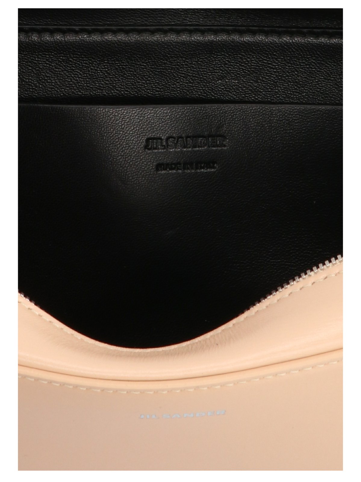 Jil Sander Logo Printed Zip-Up Shoulder Bag 4 Jil Sander Logo Printed Zip-Up Shoulder Bag