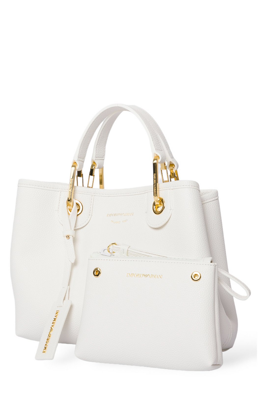 Emporio Armani Logo Detailed Handbag