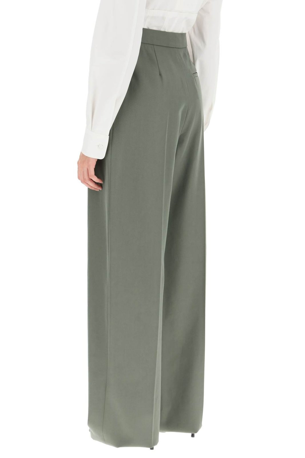 Alexander McQueen Wide-Leg Tailored Trousers