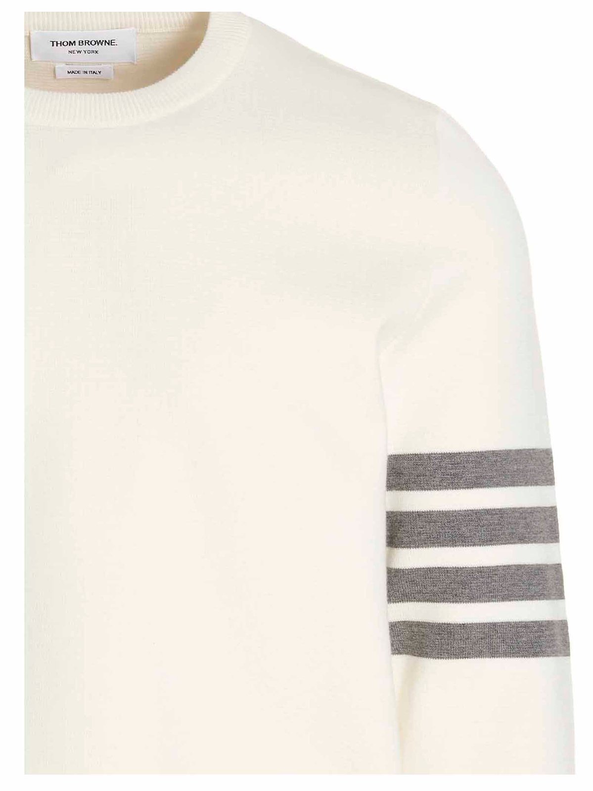 Thom Browne 4-Bar Crewneck Jumper