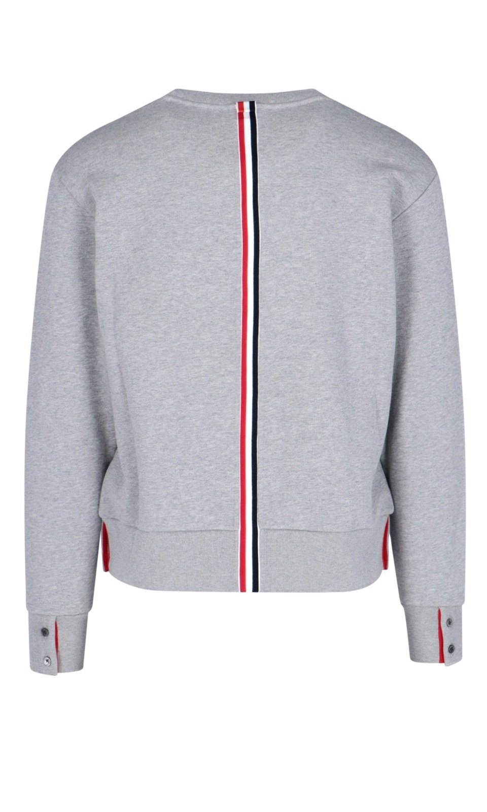 Thom Browne RWB Stripe Crewneck Sweatshirt